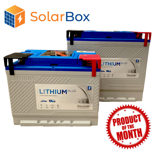 SolarBox Product of the Month - February - Discover Lithium Blue