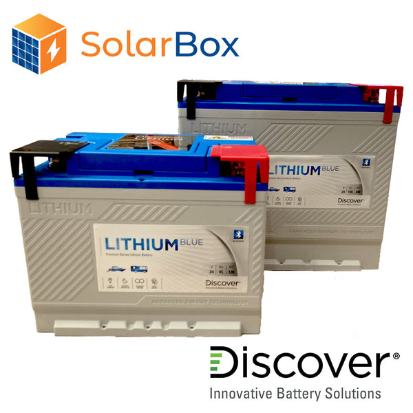 20% Off Discover Lithium Blue Batteries