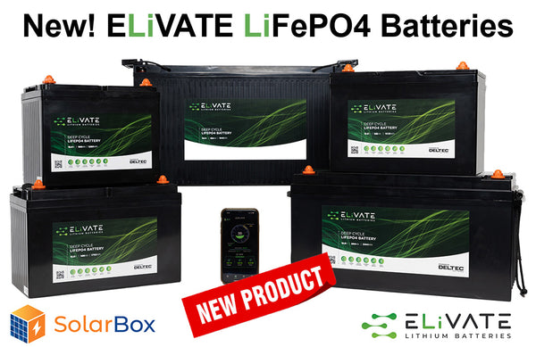 New! ELiVATE LiFePO4 Batteries