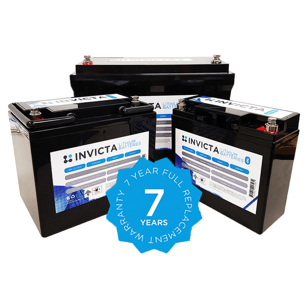Invicta Premium Lithium (LiFePO4) Batteries