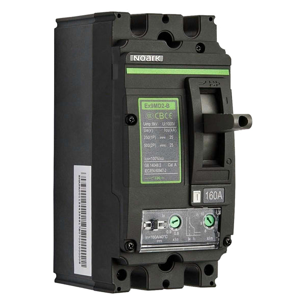 New to SolarBox Australia: Noark Ex9MD 2Pole & 3Pole Moulded Case Circuit Breakers