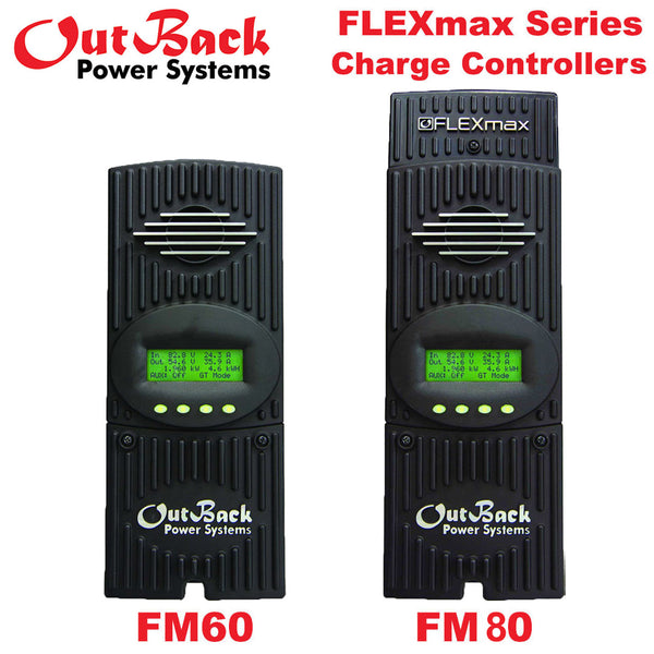 OutBack Power FM60 & FM80 MPPT Solar Charge Controllers