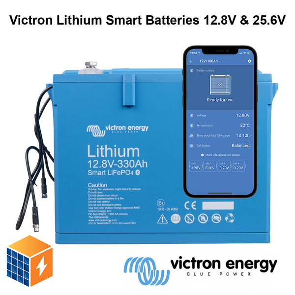 Victron Lithium Smart Batteries 12.8V & 25.6V