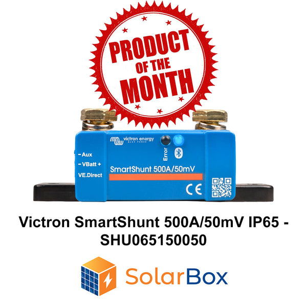 SolarBox Product of the Month: Victron SmartShunt 500A/50mV IP65 - SHU065150050