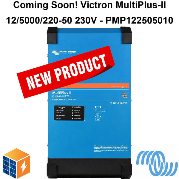 Available Now! Victron MultiPlus-II 12/5000/220-50 230V - PMP122505010