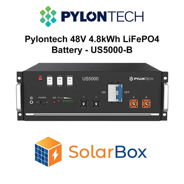 High-capacity LiFePO4 Battery: Pylontech US5000-B The Future of Energy Storage