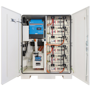 The Victron EasySolar-II GX combines an MPPT Solar Charge Controller, an inverter/charger and control hub in one enclosure. The product is easy to install, with a minimum of wiring which helps save time for the Electrician.