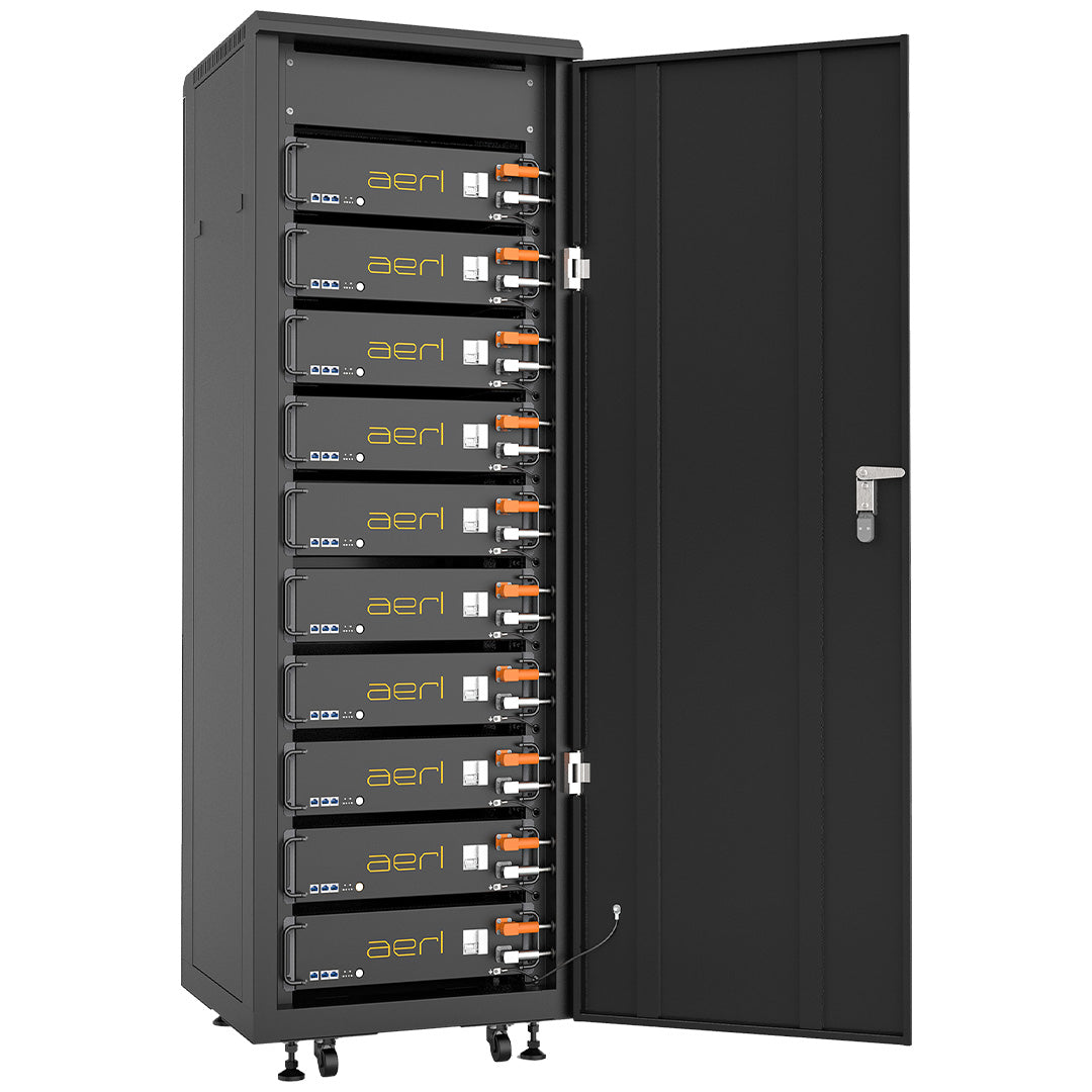 AERL LiFe² 10x Pre-Wired Battery Cabinet IP20 - LiFe2-CAB10