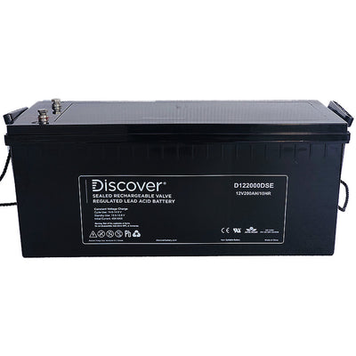 Discover 12V 200Ah Deep Cycle AGM Battery - D122000DSE
