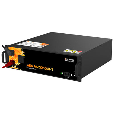 Discover AES RACKMOUNT 51.2V 5.12kWh LiFePO4 Battery - 48-48-5120