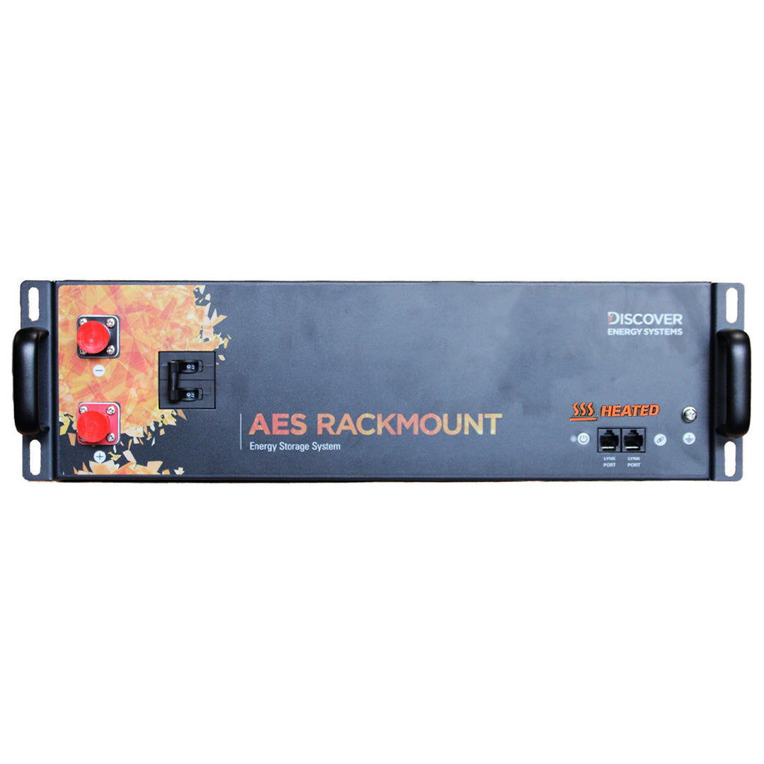 Discover AES RACKMOUNT 51.2V 5.12kWh LiFePO4 Battery 48-48-5120-H - 900-0067