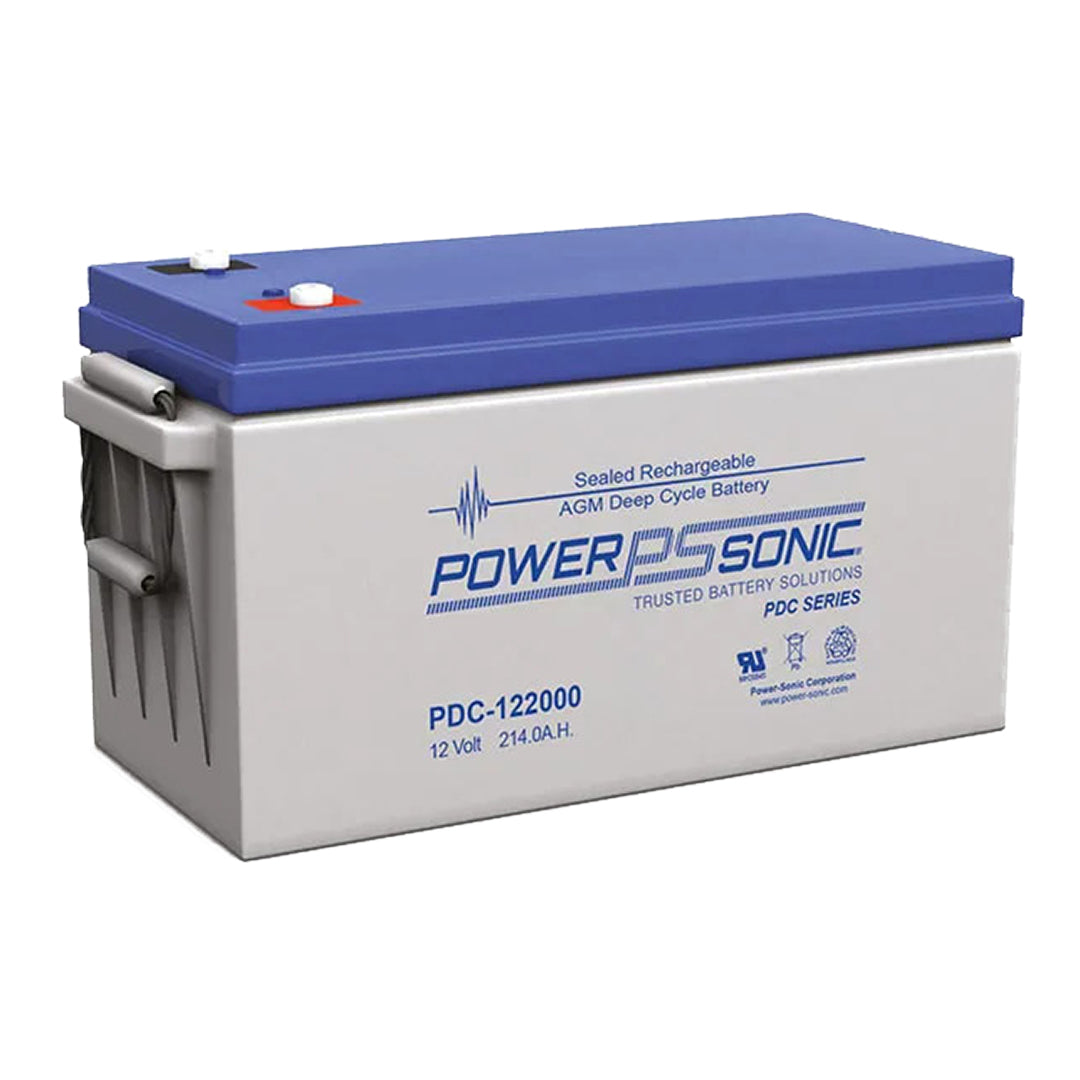Power-Sonic 12V 215Ah Deep Cycle AGM Battery - PDC122000