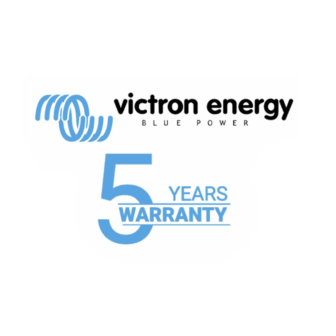Victron Logo - 5 Year Warranty