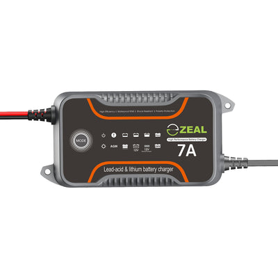 Zeal 7A Smart Battery Charger 12V/24V (3.5A) - SLZC12V7