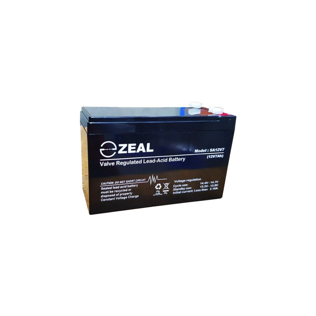 Zeal 12V 7Ah AGM Battery - SA12V7