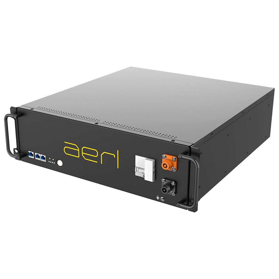 AERL LiFe² 51.2V 5.12kWh Rackmount LiFePO4 Battery - LiFe2 - 5120S - SolarBox