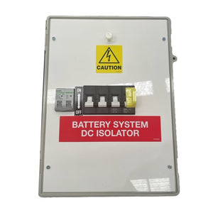 CBI Electric 160A 80VDC 4Pole Circuit Breaker in IP67 Enclosure+Noark - QSBS160 - SEL - SolarBox