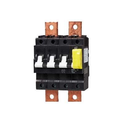 CBI Electric 250A 80VDC 4Pole Circuit Breaker in IP67 Enclosure+Noark - QSBS250 - SEL - SolarBox