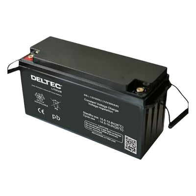 Deltec Lithium 12V 200Ah LiFePO4 Battery Bluetooth - DEL - 12V200Li - SolarBox