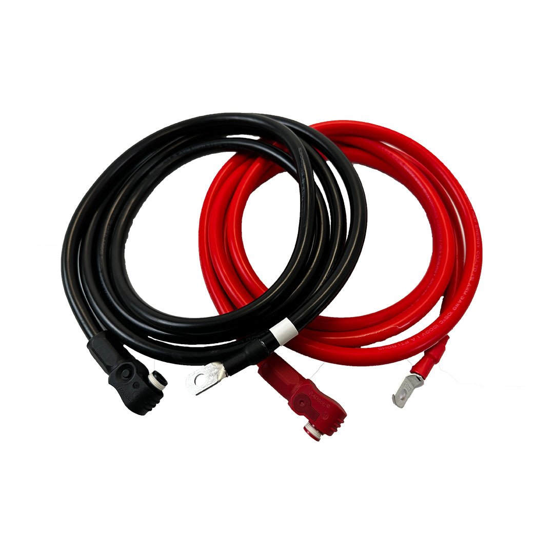 Discover AES 26.5mm2 2m Long Cable with Amphenol Connectors to M6 Lug - 950 - 0055 - SolarBox