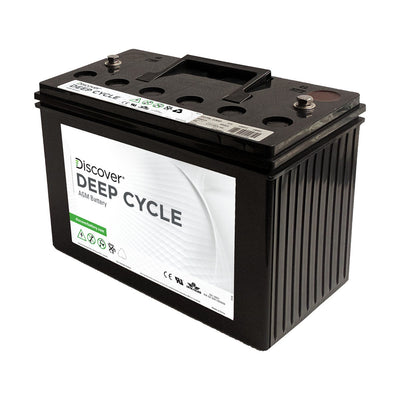 Discover D27A 12V 100Ah Deep Cycle AGM Battery - D27A - 100D - SolarBox