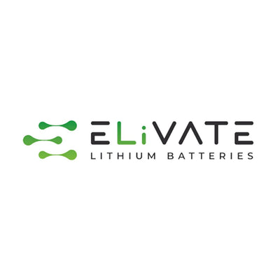 ELiVATE Lithium 12V 128Ah LiFePO4 Battery Bluetooth - DEL - LFP12V128BT - SolarBox