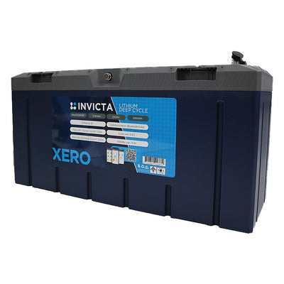 Invicta Lithium 12.8V 200Ah Xero IP67 LiFePO4 Battery Bluetooth - SNLX12V200BT - SolarBox