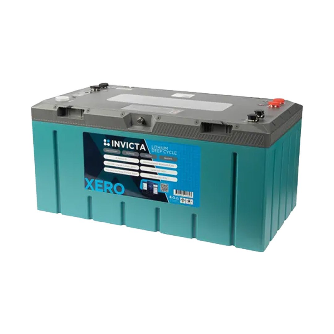 Invicta Lithium 12.8V 300Ah Xero IP67 LiFePO4 Battery Bluetooth - SNLX12V300BT - SolarBox