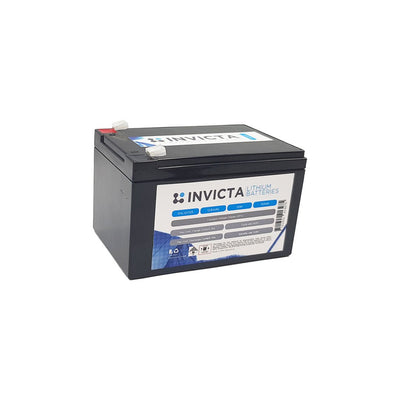 Invicta Lithium 12V 12Ah LiFePO4 Battery - SNL12V12S - SolarBox