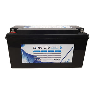 Invicta Lithium 12V 200Ah LiFePO4 Battery Bluetooth - SNL12V200BT - SolarBox