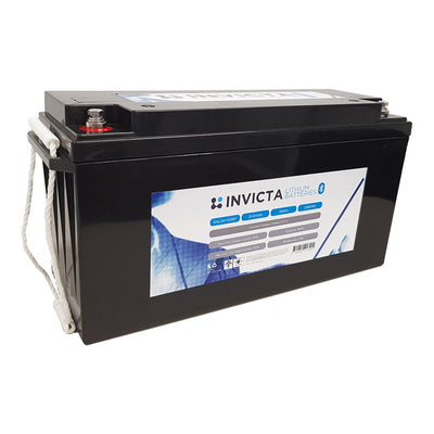 Invicta Lithium 24V 100Ah LiFePO4 Battery Bluetooth - SNL24V100BT - SolarBox