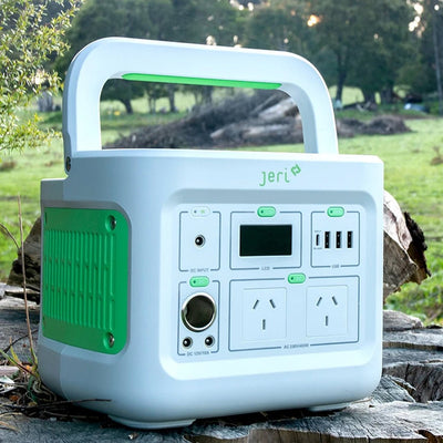 Jeri V4 Lithium Portable Power Station 403Wh - JER - 400 - PP - A1 - SolarBox