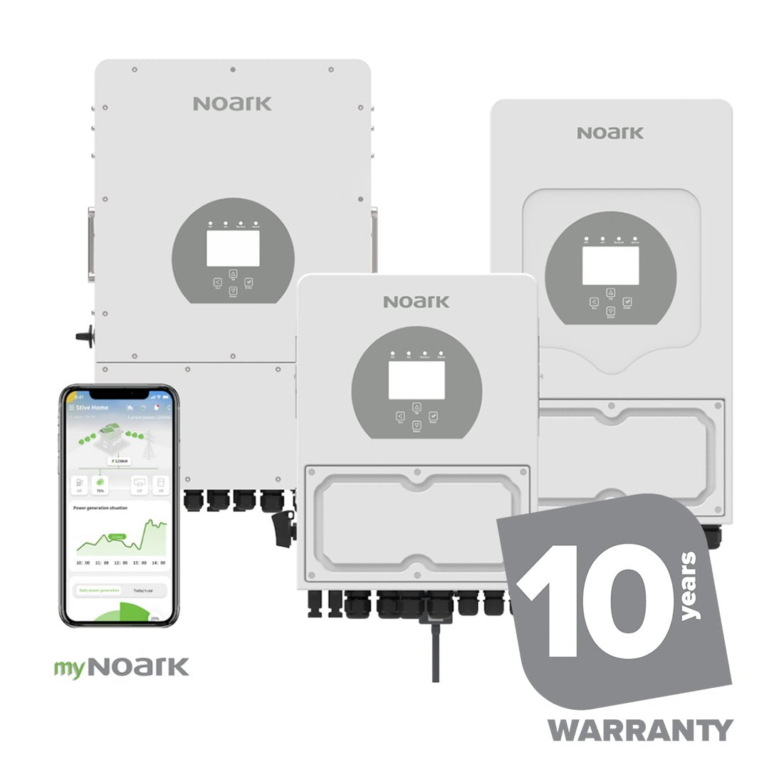 Noark Sion 6kW Single Phase Hybrid Inverter - Ex9N - DH - 6KS - AU - 881102 - SolarBox