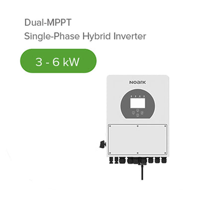 Noark Sion 6kW Single Phase Hybrid Inverter - Ex9N - DH - 6KS - AU - 881102 - SolarBox