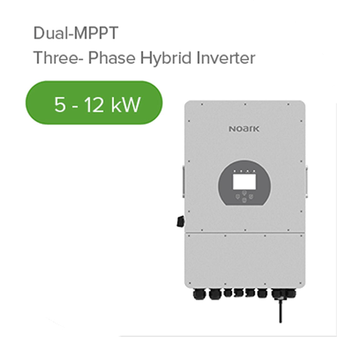 Noark Trinix 10kW Three Phase Hybrid Inverter Ex9N - DH - 10KT - AU - 883104 - SolarBox