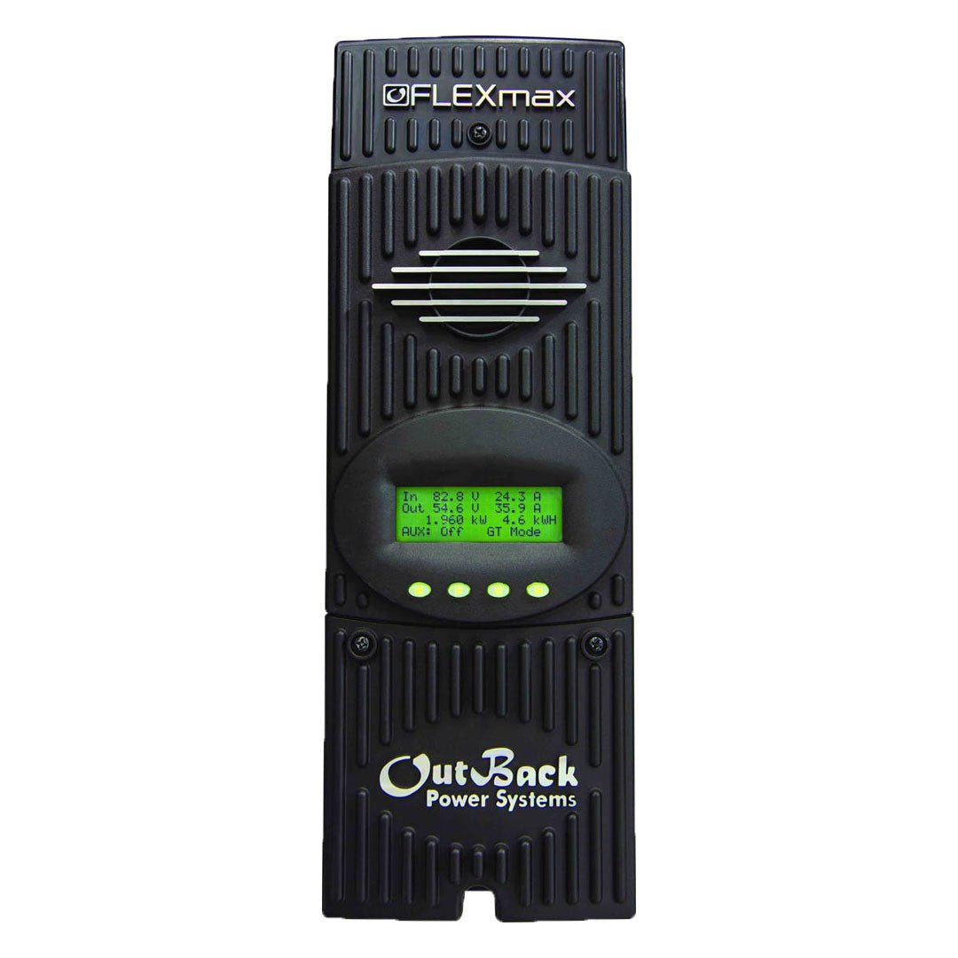 OutBack Power FLEXmax 80A MPPT Solar Charge Controller - FM80 - 150VDC - SolarBox