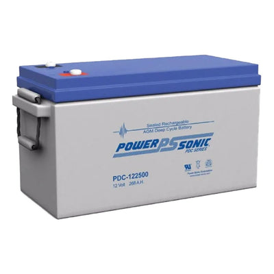 Power - Sonic 12V 268Ah Deep Cycle AGM Battery - PDC122500 - SolarBox