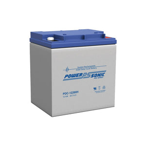 Power - Sonic 12V 26Ah Deep Cycle AGM Battery - PDC12260H - SolarBox