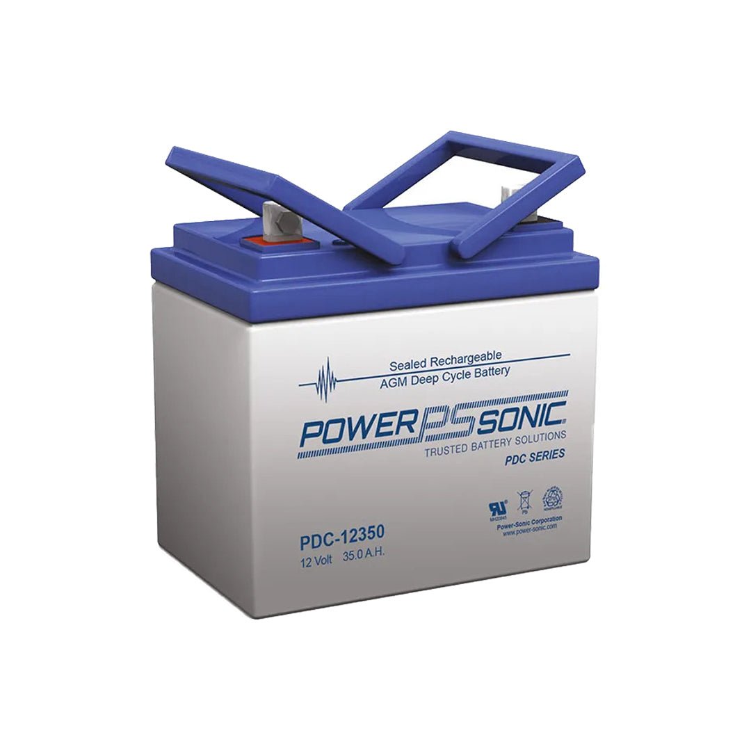 Power - Sonic 12V 35.4Ah Deep Cycle AGM Battery - PDC12350 - SolarBox