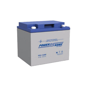 Power - Sonic 12V 48Ah Deep Cycle AGM Battery - PDC12480 - SolarBox