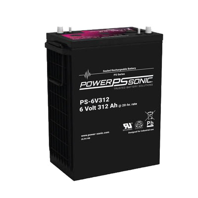 Power - Sonic 6V 312Ah Deep Cycle AGM Battery - PS6V312 - SolarBox