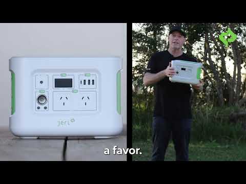 Jeri V6 Lithium Portable Power Station 622Wh - JER-600-PP-A1 Video