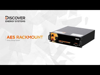 Discover AES RACKMOUNT 51.2V 5.12kWh LiFePO4 Battery (Heated) - 48-48-5120-H  Video