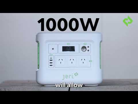 Jeri V10 Lithium Portable Power Station 1036Wh - JER-1000-PP-A1