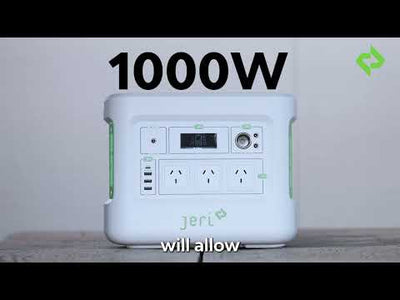 Jeri V10 Lithium Portable Power Station 1036Wh - JER-1000-PP-A1