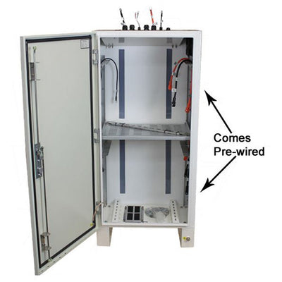 Pylontech IP55 4 - 6x Outdoor Battery Storage Cabinet - WD1380 - LV - SolarBox