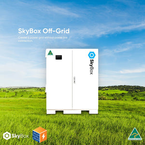 SkyBox Off - Grid Series 10kVA Pre - Wired Cabinet (Victron) - SolarBox