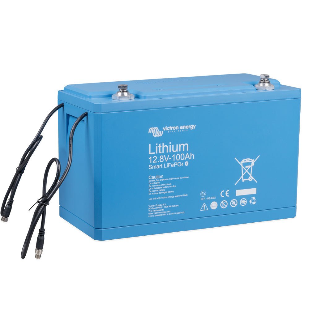 Victron 12.8V 100Ah LiFePO4 Battery Smart - BAT512110610 - SolarBox