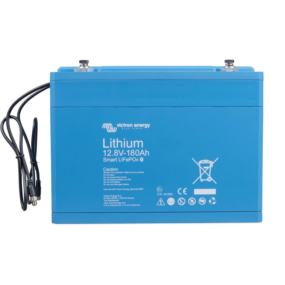 Victron 12.8V 180Ah LiFePO4 Battery Smart - BAT512118610 - SolarBox