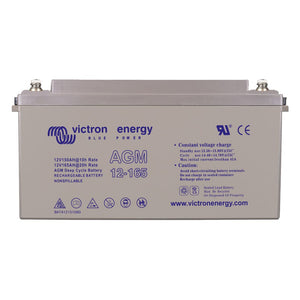 Victron 12V 165Ah AGM Deep Cycle Battery (M8 Insert) - BAT412151085 - SolarBox